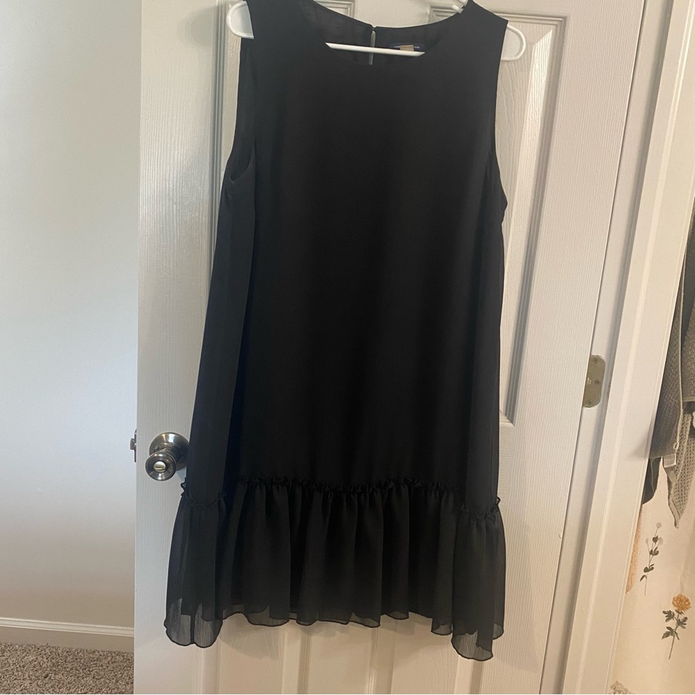 tommy Hilfger dress black size 14 shift